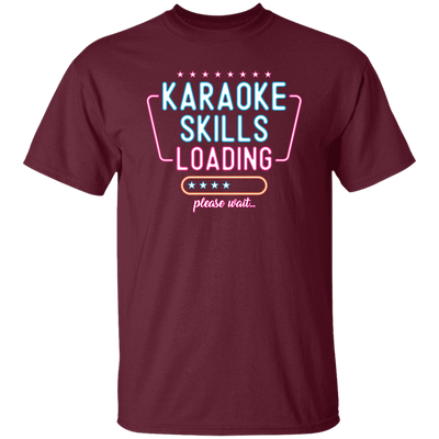 Retro Karaoke Lover Gift, Karaoke Skills Loading, Please Wait Unisex T-Shirt