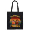 Sloth Friends We Are Best Friends Canvas Tote Bag