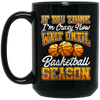 Crazy Basketball Season, Really Love Basketball, Love Basketball Season Black Mug