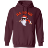 Ho Ho Ho, Funny Santa Claus, Cool Santa, Santa Jump To The House, Merry Christmas, Trendy Christmas Pullover Hoodie