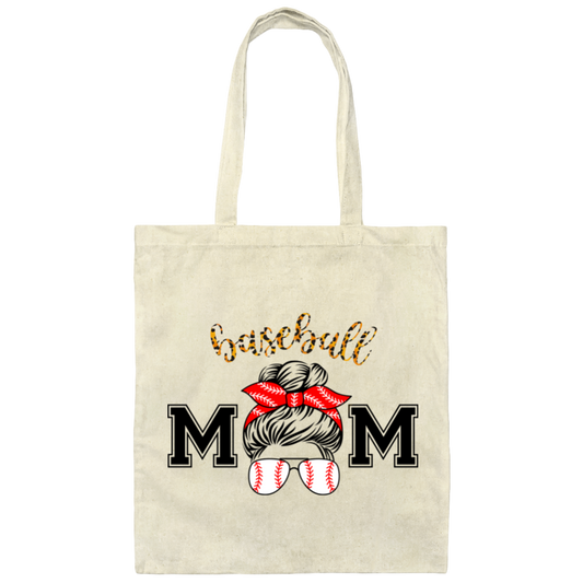 Basaball Lover, Love Mom Gift, Best Gift For Mother's Day Canvas Tote Bag
