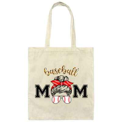 Basaball Lover, Love Mom Gift, Best Gift For Mother's Day Canvas Tote Bag