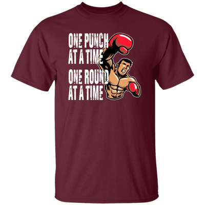 Boxing Lover, Punch Fighter, One Punch At A Time, One Round Unisex T-Shirt