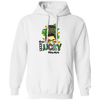 Mama Lover Gift, One Lucky Mama, Love Mom, Shamrock And Mom Pullover Hoodie