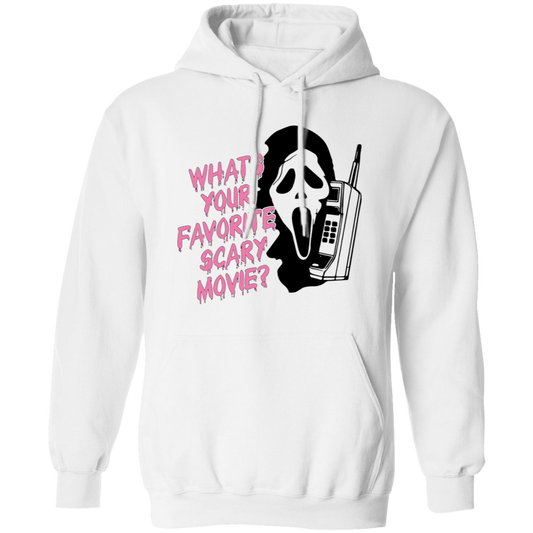 What's Your Favorite Scary Movie, Horror Film, Halloween Pullover Hoodie