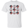 Peace American, Smiley Emotion, Smile America, Peace Smile Unisex T-Shirt