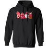 Gnome With Cups, Love Gnome, Valentine Gnome, Valentine's Day, Trendy Valentine Pullover Hoodie