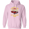 Carry On My Wayward Son, Red Car, Classic Car Pullover Hoodie