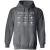 Think About Bees, Inspect Beehives, Research Bees Pullover Hoodie