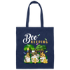 Bee Keeper Gnome, Bee Gnome, Bumble Bees, Bee Keeper Lover Gift, Best Bee Canvas Tote Bag