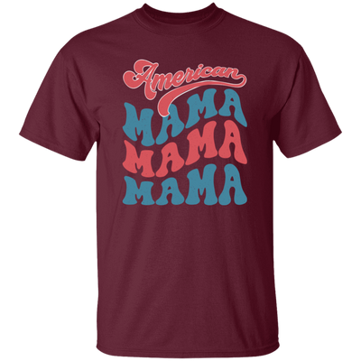 Retro Mama, American Mama, Mother America, Mommy Unisex T-Shirt