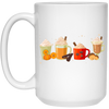 Cup Of Pumpkin, Thanksgiving's Day, Cup Of Thanksgiving White Mug