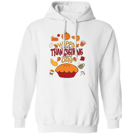 Happy Thanksgiving_s Day, Thanksgiving Iconic Pullover Hoodie