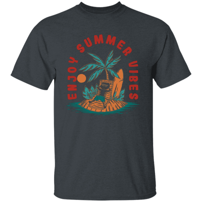 Enjoy Summer Vibes, Relax On Hawaii, Palm Tree Oasis Unisex T-Shirt