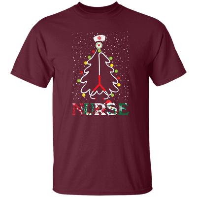 Nurse Christmas, Xmas Tree, Christmas Gift For Nurse Unisex T-Shirt