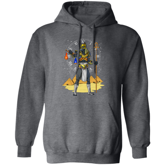 Anubis Egyptian, God Of The Afterlife Mythology, Therapy Gift Pullover Hoodie