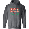 Merry Christmas, Xmas Pattern, 3D Text Christmas, Merry Christmas, Trendy Christmas Pullover Hoodie