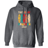 This Is My Hawaiian Shirt, Retro Surfing, Surf On Hawaii Pullover Hoodie