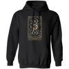 The Tarot Moon, Tarot Card, Moon Tarot, Moon Card Pullover Hoodie