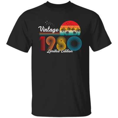 Vintage 1980, 1980 Birthday, 1980 Limited Edition, 1980 Retro Unisex T-Shirt