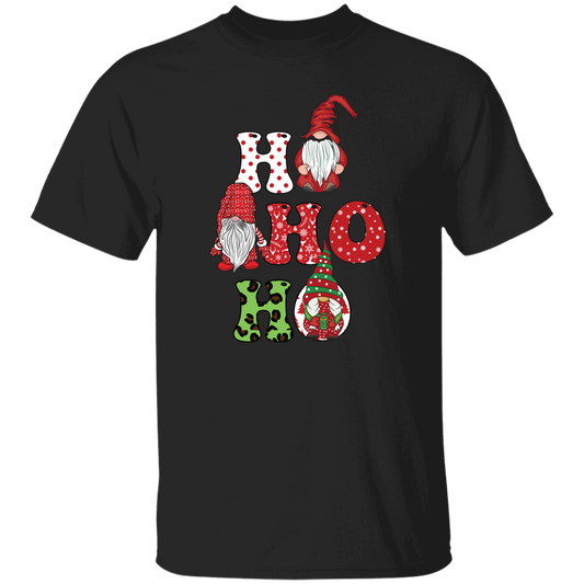 Ho Ho Ho, Xmas Gnome, Merry Christmas, Cute Gnome Unisex T-Shirt