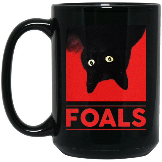 Black Cat, Foals Tour, Love Foals Cat, Best Of Foals, My Love My Cat Black Mug