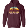 Life Is Good, So Please Enjoy The Ride With Jeep Wragler Engine Pullover Hoodie