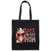 Gift For Mom, Mother's Day Gift, Best Mom Gift, Coffee Lover Gift, Best Baseball Lover Canvas Tote Bag