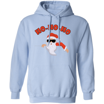 Ho Ho Ho, Funny Santa Claus, Cool Santa, Santa Jump To The House, Merry Christmas, Trendy Christmas Pullover Hoodie