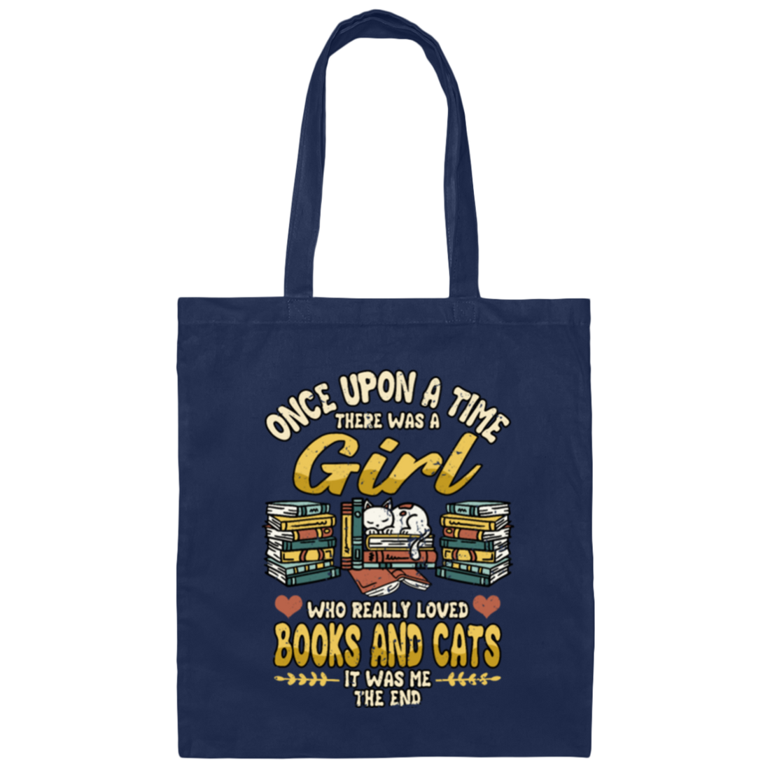 Read Book Books Funny Cat Saying Gift, Cat Lover Canvas Tote Bag
