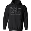 The Dad Angle, Math Pun, Teacher Dad, Geometric Dad Pullover Hoodie