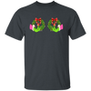 Funny Christmas, Grinch's Hands On The Boobs, Merry Titsmas, Merry Christmas, Trendy Chrismas Unisex T-Shirt