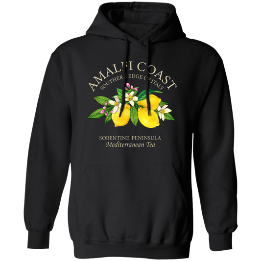 Amalfi Coast Southern Edge Of Italy, Sorentine Peninsula Mediterranean Tea Pullover Hoodie