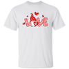 Love Gnome, Love You, Valentine Gnome, Cute Love, Valentine's Day, Trendy Valentine Unisex T-Shirt