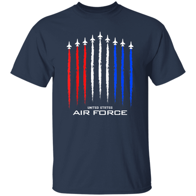 American Flag, Air Force, US Veterans, 4th Of July, Love Plane Gift Unisex T-Shirt