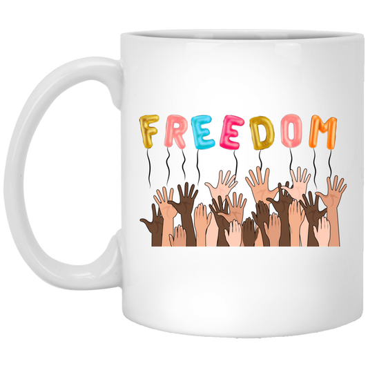 Freedom, Far-right Freedom, Freedom Party White Mug