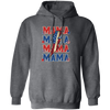 Mama American, Flash American, Peace And Star American Pullover Hoodie