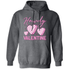 Howdy Valentine, Retro Valentine, Groovy Valentine, Valentine's Day, Trendy Valentine Pullover Hoodie