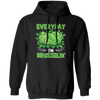 Everyday I'm Brusseling, Love Brussel, I'm A Vegan Pullover Hoodie