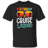 Birthday Cruise Squad, Retro Beach, Retro Birthday Unisex T-Shirt