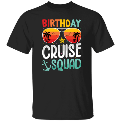 Birthday Cruise Squad, Retro Beach, Retro Birthday Unisex T-Shirt