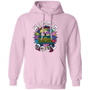 Hippie Soul, Cool Soul, Cool Skull, Hippie Style Pullover Hoodie