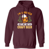 I'm A Drinker, Get Me Out A Craft Beer, Craft Beer Retro Pullover Hoodie