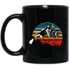 Diving Retro, Vintage Diving, Instructor Hobby, Dive Is My Hobby Black Mug