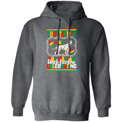 Juneteenth 1865, Black Freedom Celebrating, Black Education Pullover Hoodie