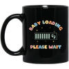 Baby Loading, Please Wait, Battery, Baby Energy Black Mug