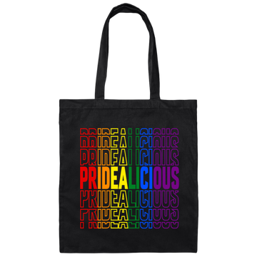 Pridealicious, LGBT Pride, Rainbow Flag, Pride's Day Gifts Canvas Tote Bag