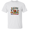 Happy Hallo-Thanks-Mas, Halloween Thanks Giving Christmas, Big Party Unisex T-Shirt