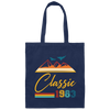 Classic 1983, Love To Born In 1983, Retro 1983 Birthday Gift, 1983 Vintage Canvas Tote Bag