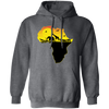 Animal In Africa, Love Animal, Love Africa, Africa Shape Pullover Hoodie